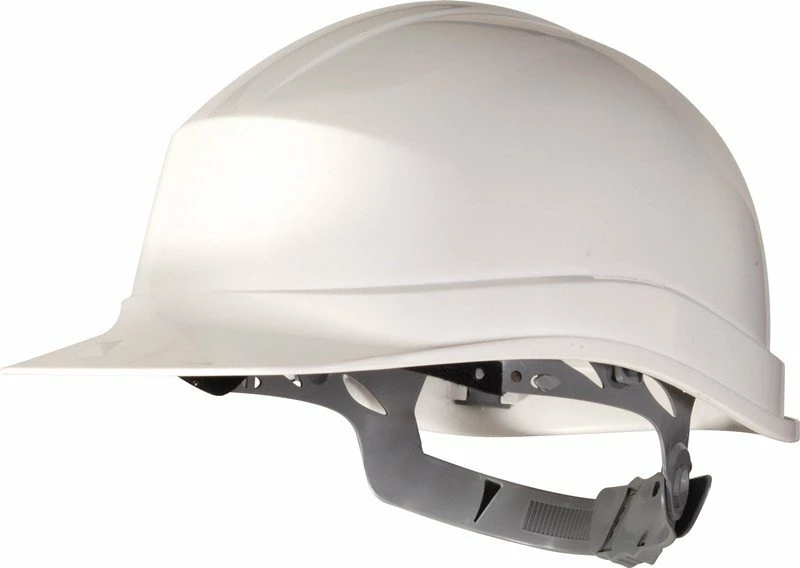 Helmetë mbrojtëse Delta Plus Zircon1 ZIRC1BC HDPE, rregullim 53-63 cm, e bardhë