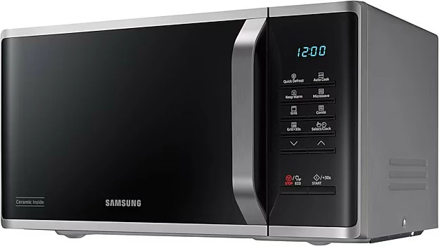 Mikrovalë me grill Samsung MG23K3523AS, argjendtë/zezë 8