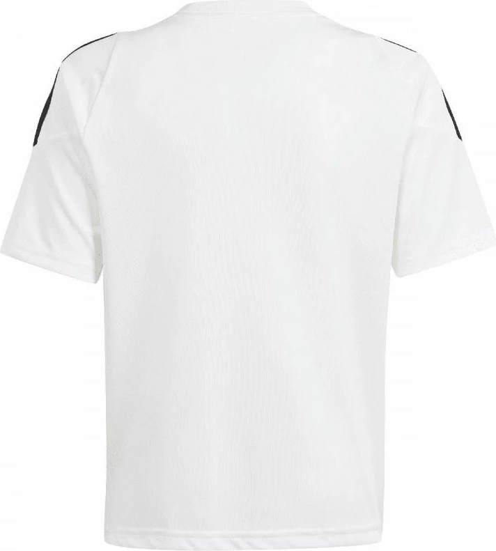 Fanellë futbolli për fëmijë adidas Tiro 24, e bardhë me të zeza