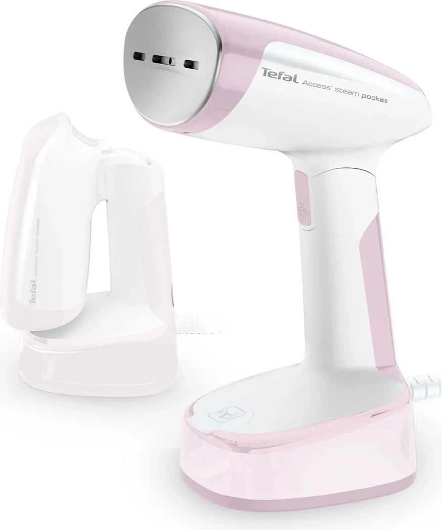 Hekur me avull për rroba Tefal DT3050, 1300 W, 0.12 L, Rozë/Bardhë