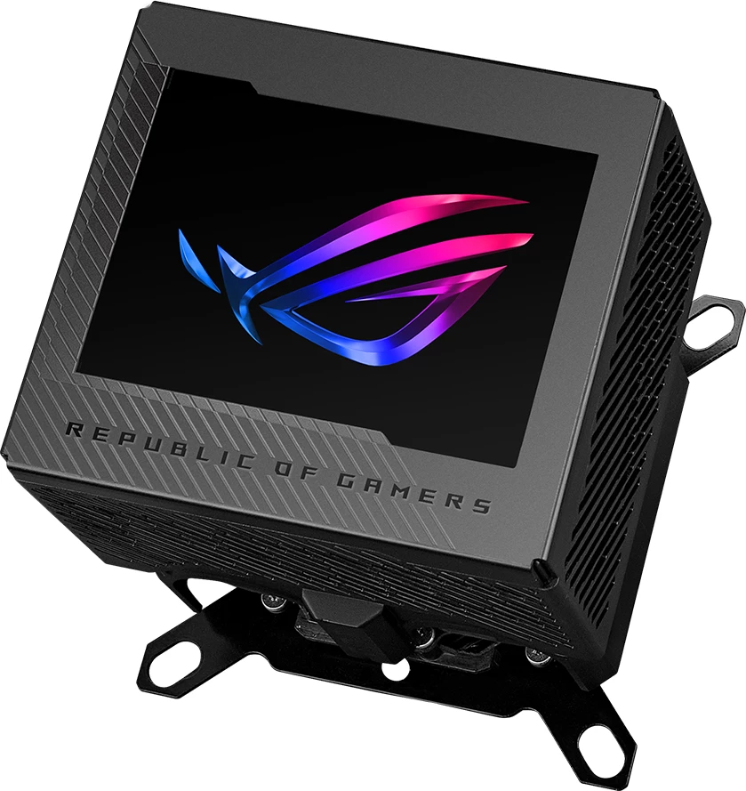 Bllok uji CPU ASUS ROG Ryujin III WB, LCD 3.5\", 5100 rpm, bakër, i zi