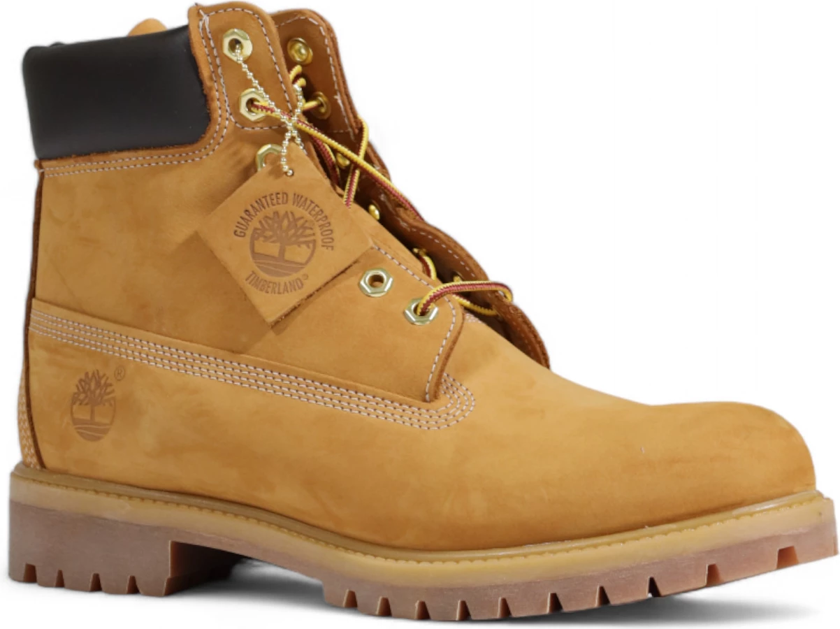 Çizme Timberland Prem 6 In Lace Waterproof TB110061713 për meshkuj, ngjyrë lëkure [Madhësia: 41]