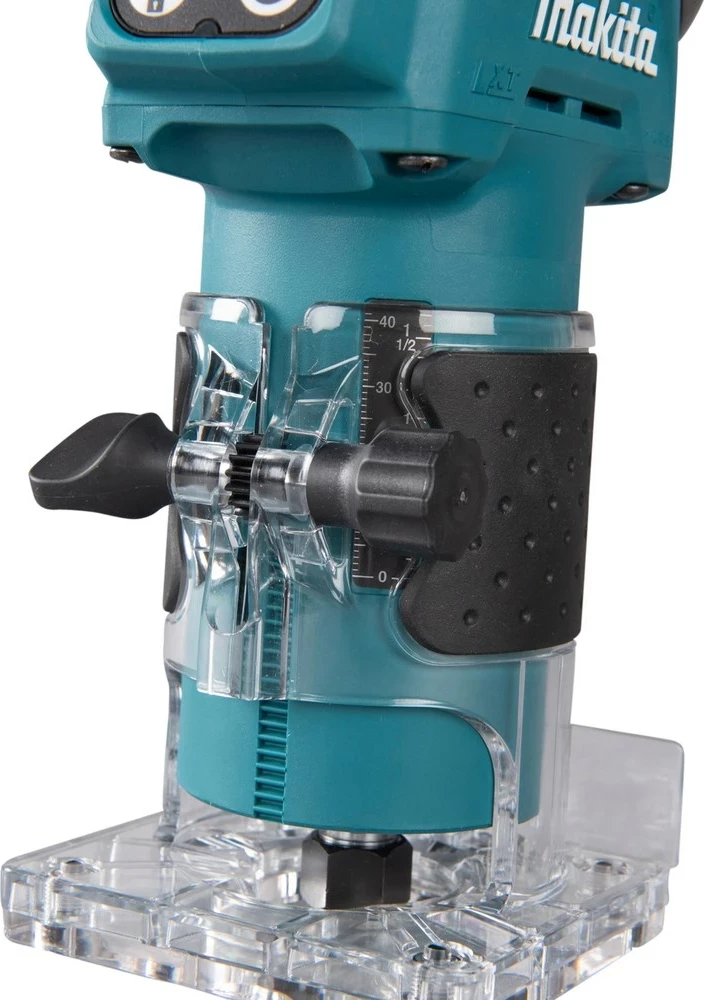 Freze me bateri Makita DRT52Z, 18V, kaltër/zezë 3