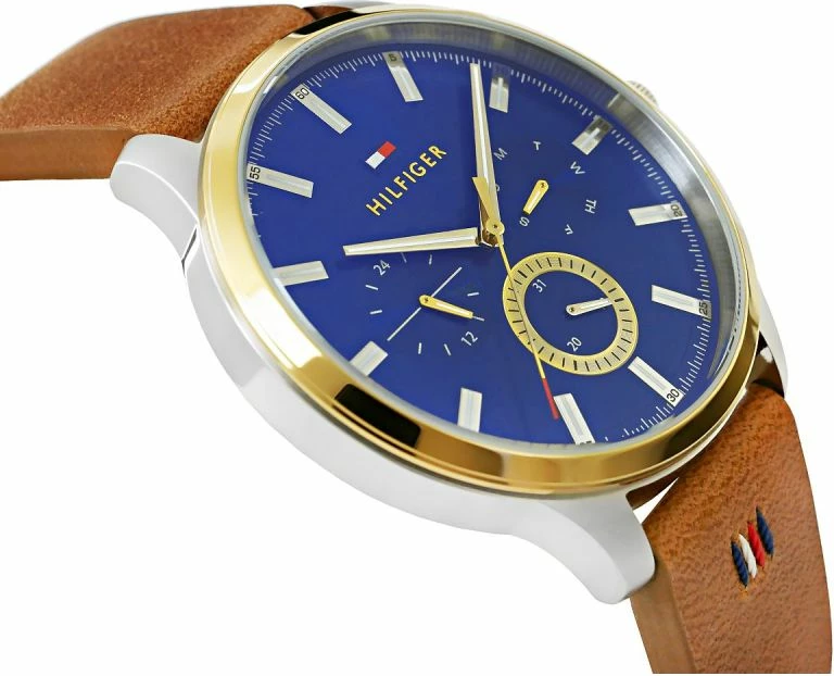 Orë dore për meshkuj Tommy Hilfiger, kafe