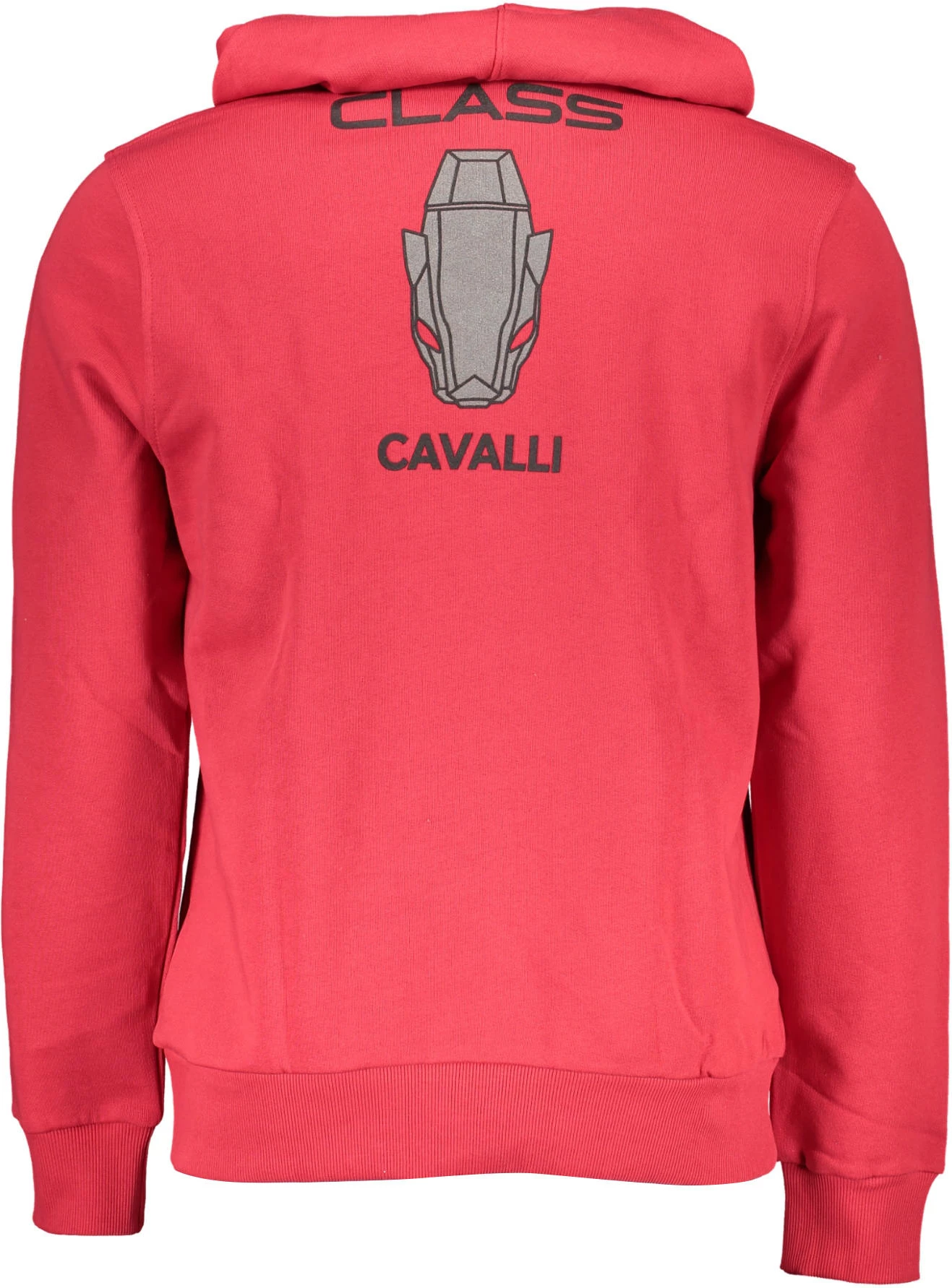 Duks me kapuç për meshkuj CAVALLI CLASS, i kuq [Madhësia: XL]