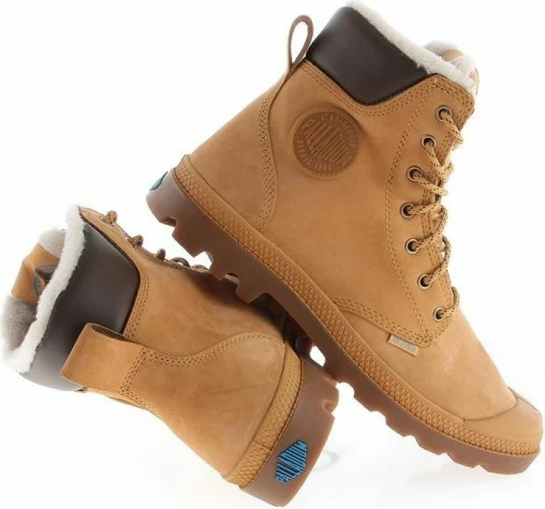 Këpucë për meshkuj Palladium Pampa Sport Cuff M 72992-228, ngjyrë kafe