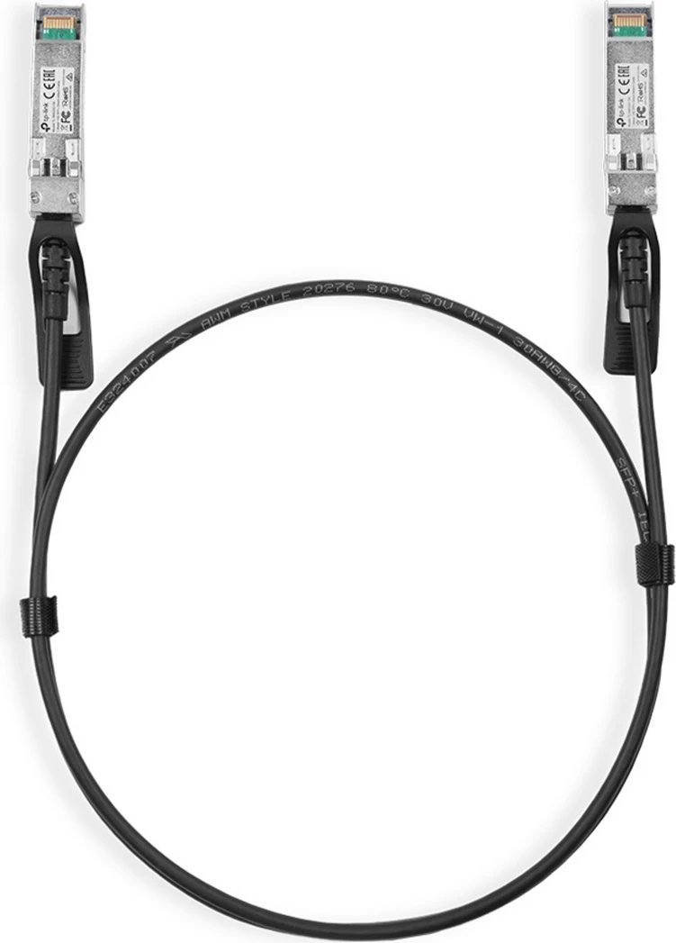 Kabllo DAC SFP+ TP-Link TL-SM5220-1M 10 Gb/s 1 m, e zezë