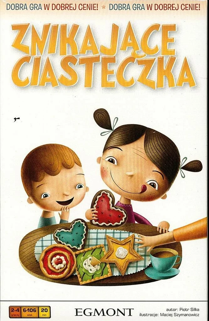 Lojë tavoline Egmont Znikające Ciasteczka 4378, 2-4 lojtarë