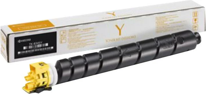 Toner, Kyocera TK-8345Y (1T02L7ANL0/1T02L7ANL1), rendiment 9,750–23,700 faqe, origjinal, e verdhë