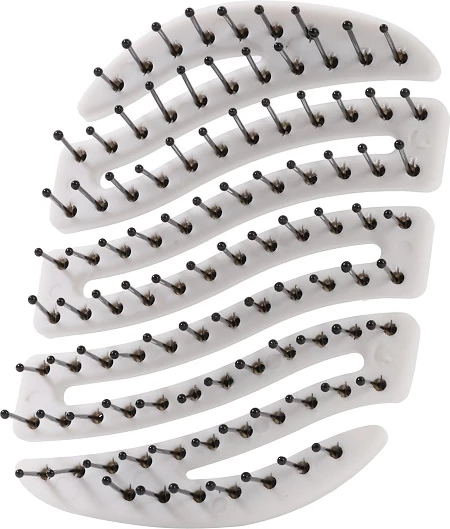 Furçë flokësh Sister Young Mila Pocket e bardhë, 1 copë