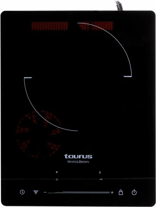 pllakë induksioni taurus Darkfire, e zezë