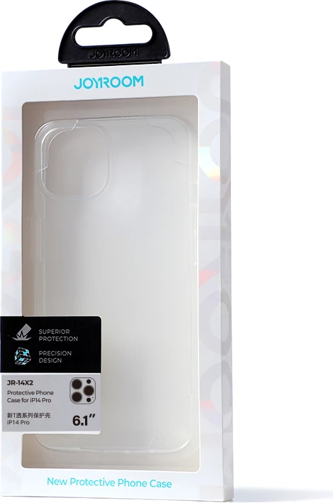 Mbështjellës Joyroom JR-14X2 për iPhone 14 Pro, transparent