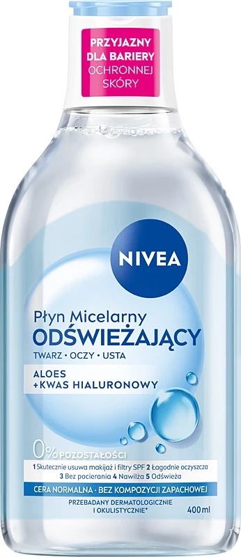 Ujë micelar për femra Nivea Refreshing 400ml