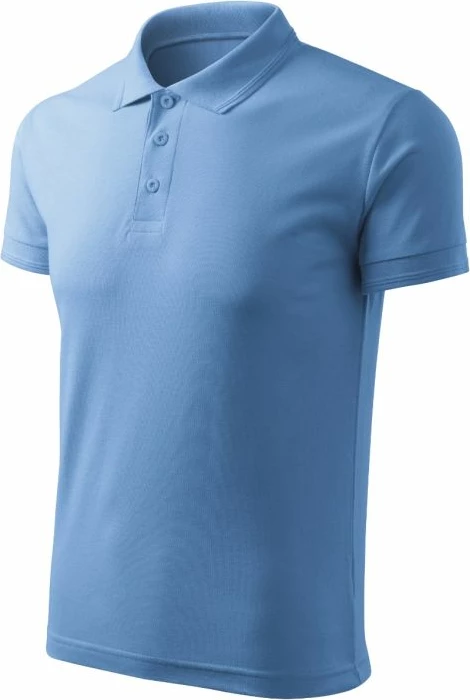 Polo maicë Malfini për meshkuj, blu