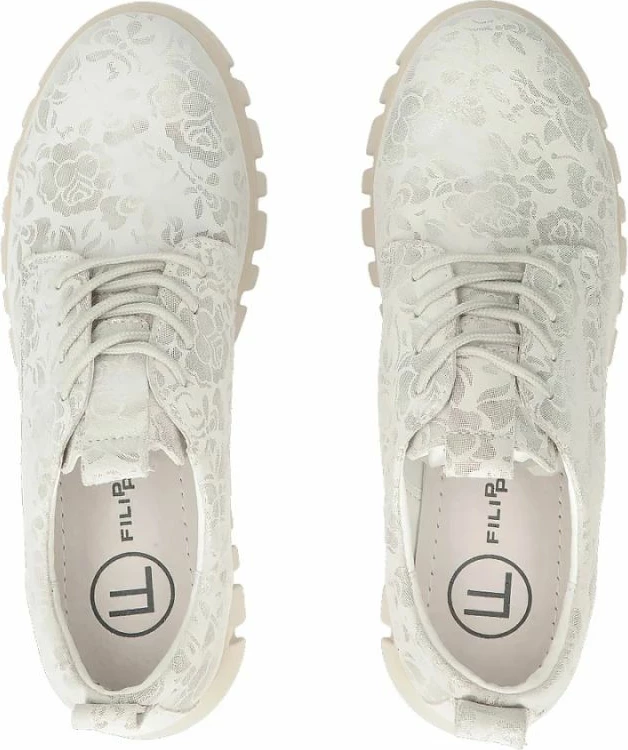 Atlete platforme për femra Filippo DP6846, ngjyrë argjendi