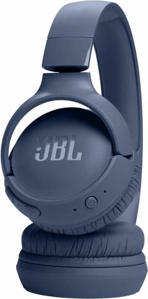 Kufje pa tela Bluetooth JBL Tune 520BT, mbi vesh, BT 5.3, 57 orë bateri, blu