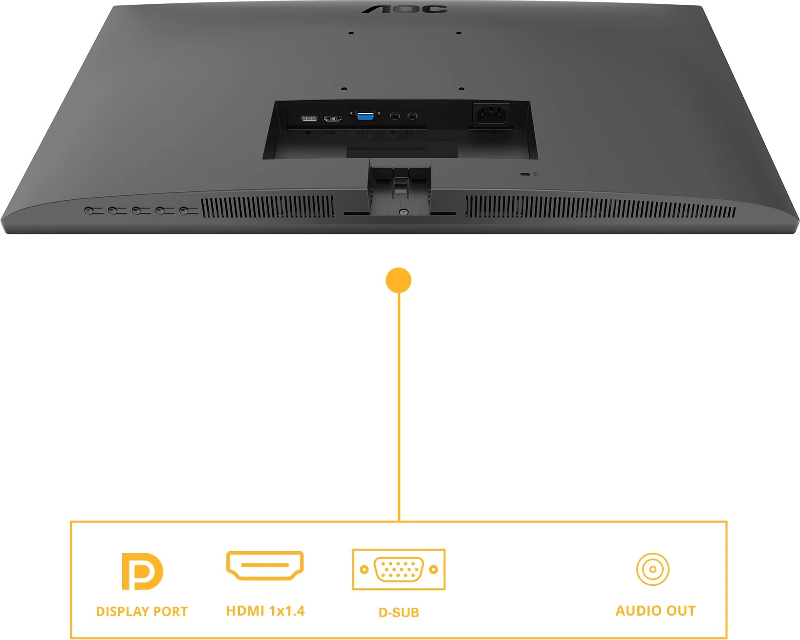 Monitor AOC 24B3QA2 23.8 inç IPS Full HD, Speaker, HDMI+DP, e zi