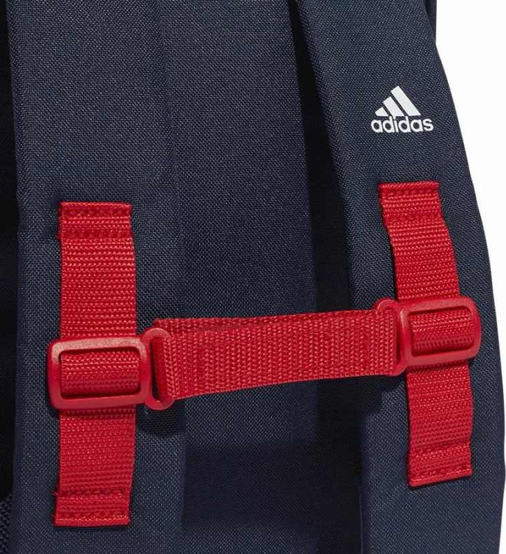 Çantë shpine adidas LK Graphic, për meshkuj, femra dhe fëmijë, blu marine me të kuqe