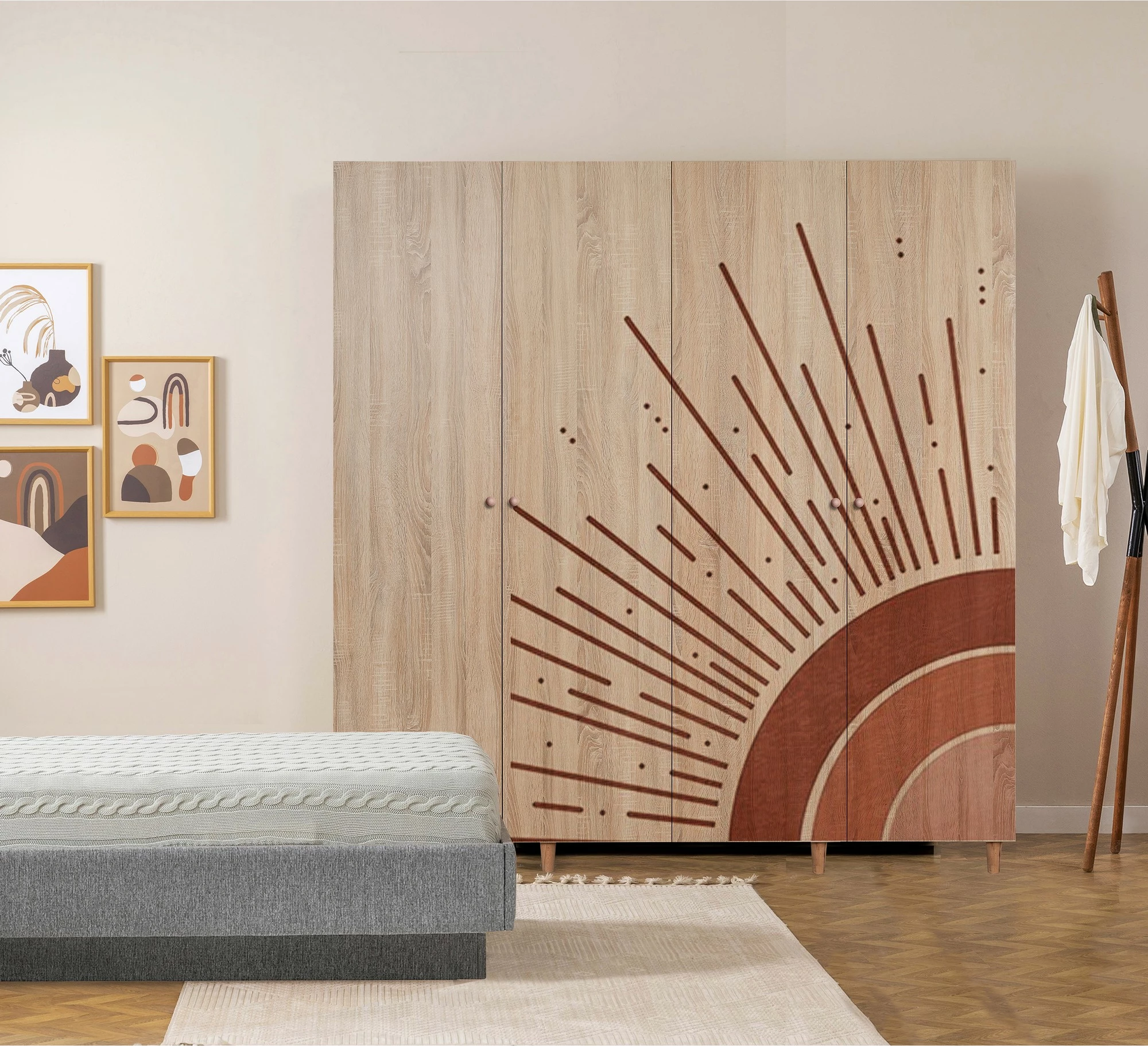 Dollap Sonomo, Skye Decor, Loni 4 -970