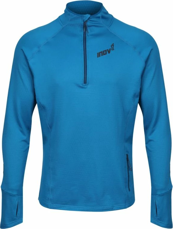 Duks për meshkuj Inov-8 VentureLite Mid HZ Hoodie, kaltër