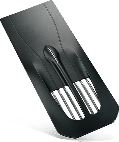 Backplate PowerColor për RX 7900 Red Devil, plastik, e zezë