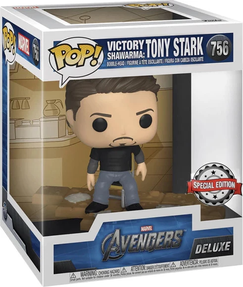 Figurë koleksionuese Funko POP! Deluxe Marvel Avengers Victory Shawarma Tony Stark (Excl.)