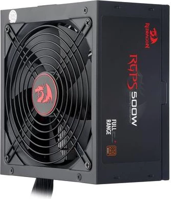 Furnizues rryme për PC Redragon GC-PS001 500W 80 Plus Bronze, i zi