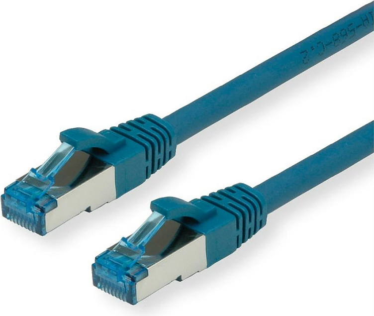Kabllo rrjeti VALUE Patch Cat6A S/FTP LSOH, 0.15 m, blu