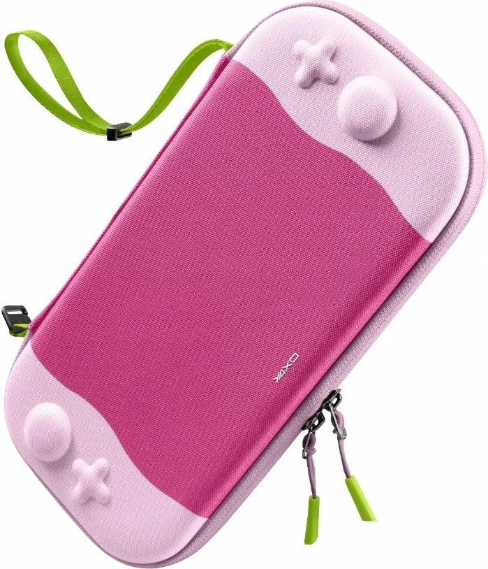 Kasë mbrojtëse Yaxo Tahoe Cool Edition për Nintendo Switch/Switch 2, Litchi Pink