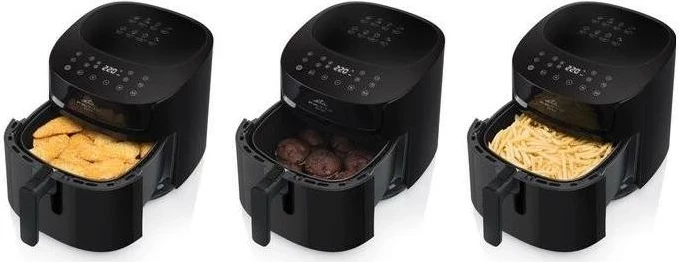 Fritëz ajri ETA Fritta Digi 316890000, 7.2L, 1800W, e zezë