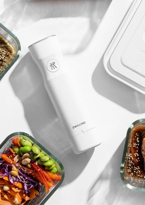 Pompë me vakum Zwilling Fresh & Save, 19 cm, e bardhë