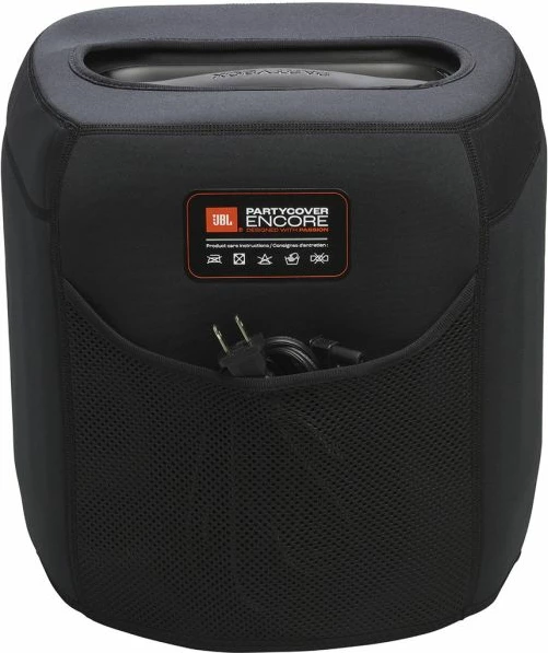 Mbulesë për Altoparlant JBL PartyCover Encore 2 për PartyBox Encore 2/Encore Essential 2, rezistente ndaj pluhurit dhe gërvishtjeve, e zezë