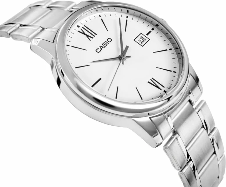 Orë dore për meshkuj Casio, argjend