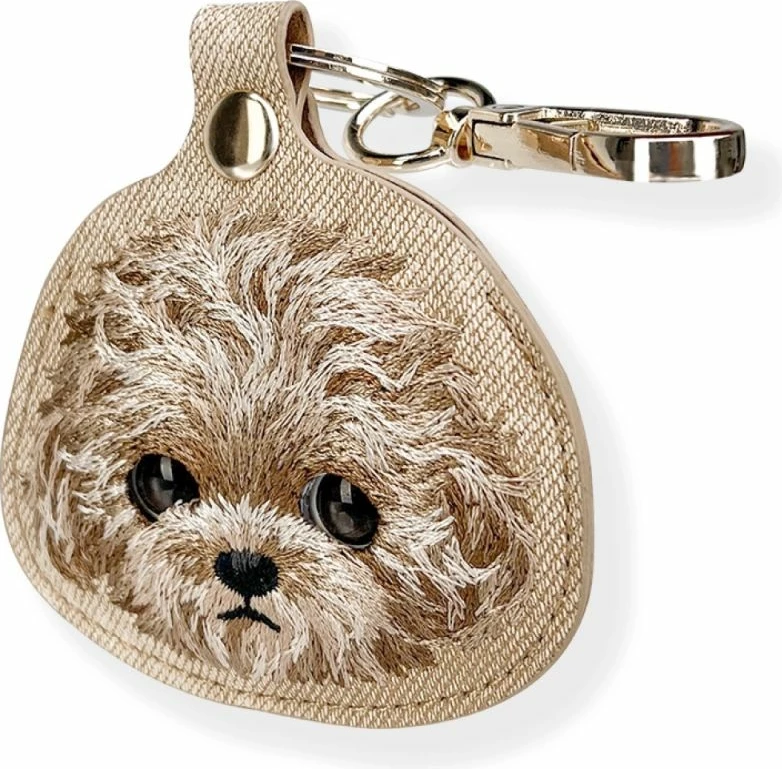 Kutia për locator Nimmy New Big Eyed Pet 2.0 Dog, kafe