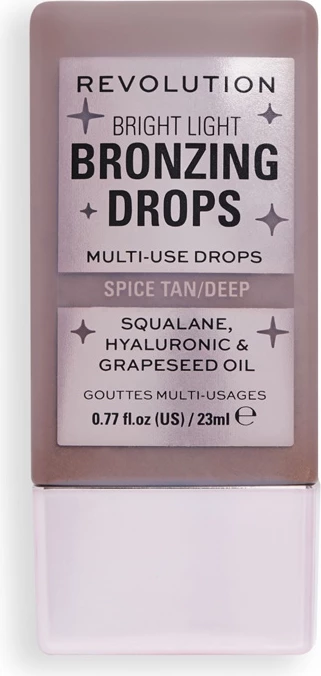 Revolution - Tanning Drops Bright Light - Spice Tan/Deep