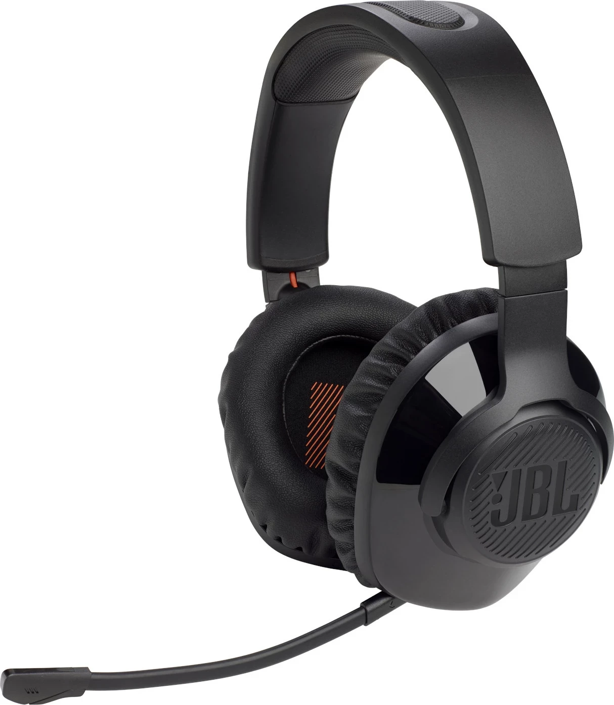 Kufje JBL Quantum 350 wireless gaming over-ear, të zeza, me mikrofon të shkëputshëm