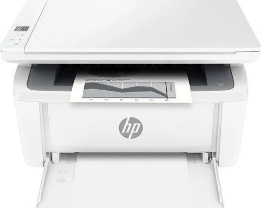 Printer multifunksional lazer HP LaserJet M140w (7MD72F), A4, Wi‑Fi, 20 ppm, bardhë/gri