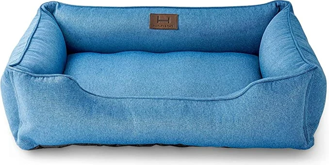 Harley & Cho Shtrati për kafshët shtëpiake "Dreamer", ngjyra: denim, me mbulesa që lahen, komod dhe rezistent