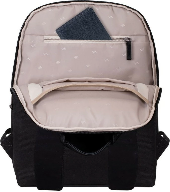 Çantë shpine RIVACASE NB Rucksack Canvas 14.0" 8524, e zezë