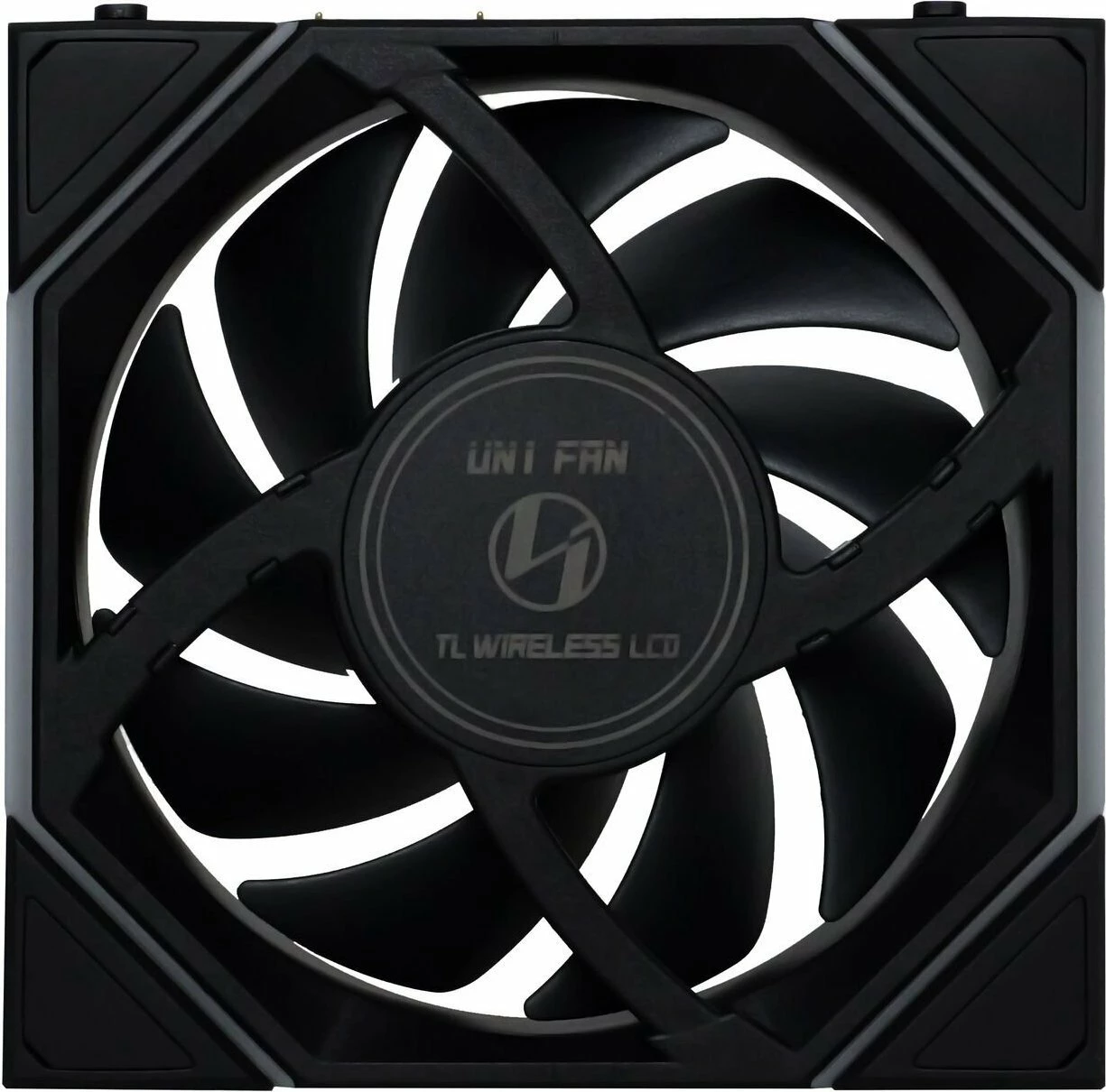 Ventilatorë kasë PC Lian Li UNI FAN TL Wireless LCD 120 Reverse Blade, 120mm, PWM 4-pin, ARGB, zi, 3-pack