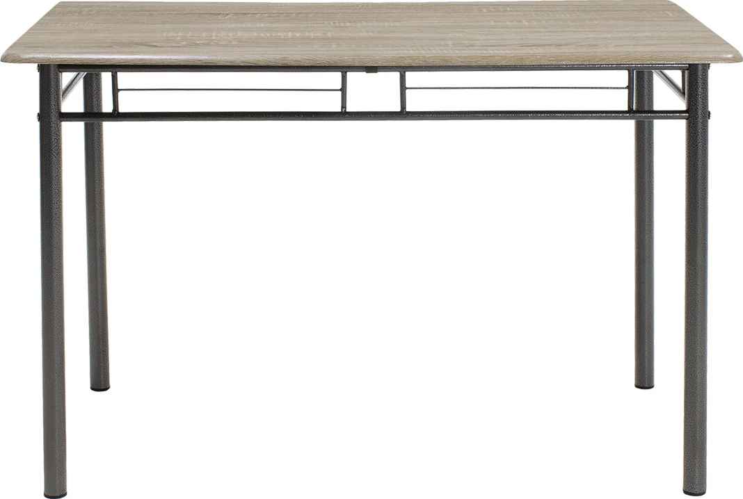 Tavolinë me karrige Roza 5 copë ngjyrë sonoma - këmbë anthracite matte 120x70x75cm