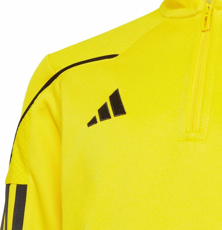 Duks për fëmijë adidas Tiro 23 League Training Top, i zi me të verdhë [Madhësia: 116 cm]