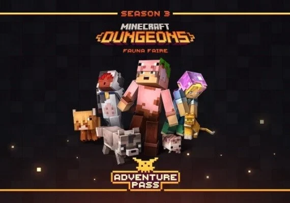 Minecraft Dungeons: Fauna Faire Adventure Pass DLC EN Global