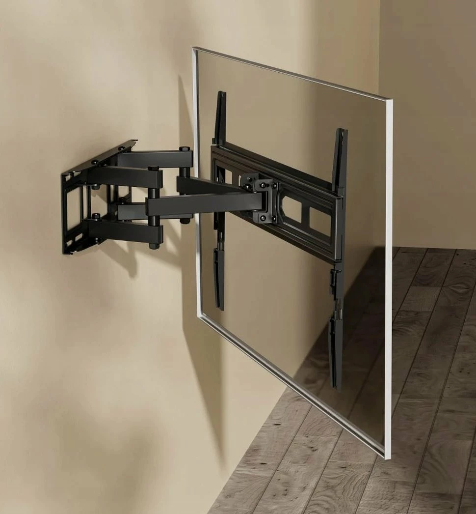 Mbajtëse muri për TV Kivi Motion-446 37-80\", VESA deri 400x400, max 40 kg, e zezë