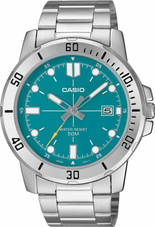 Orë dore për meshkuj CASIO, argjendtë