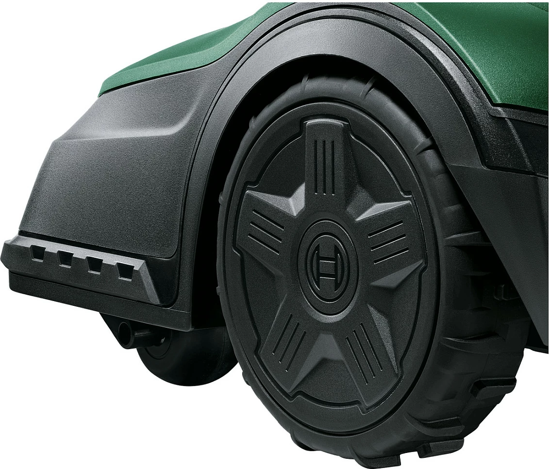 Robot kositës Bosch Indego XS 300, 300 m², i zi, i gjelbër