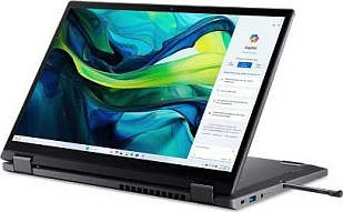 Laptop 2-në-1 Acer Aspire Spin 14 ASP14-52MTN-79EW, 14" WUXGA Touch, Stylus, Steel Gray