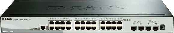 Switch D-Link DGS-1510-52XMP, 48 porta Gigabit, 4 SFP+, PoE+, i zi