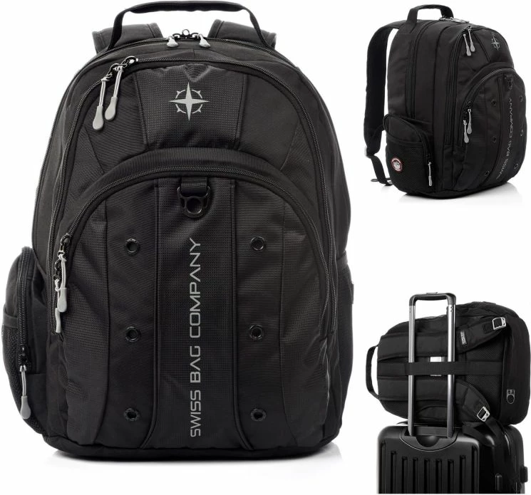 Çantë shpine Inny unisex, e zezë