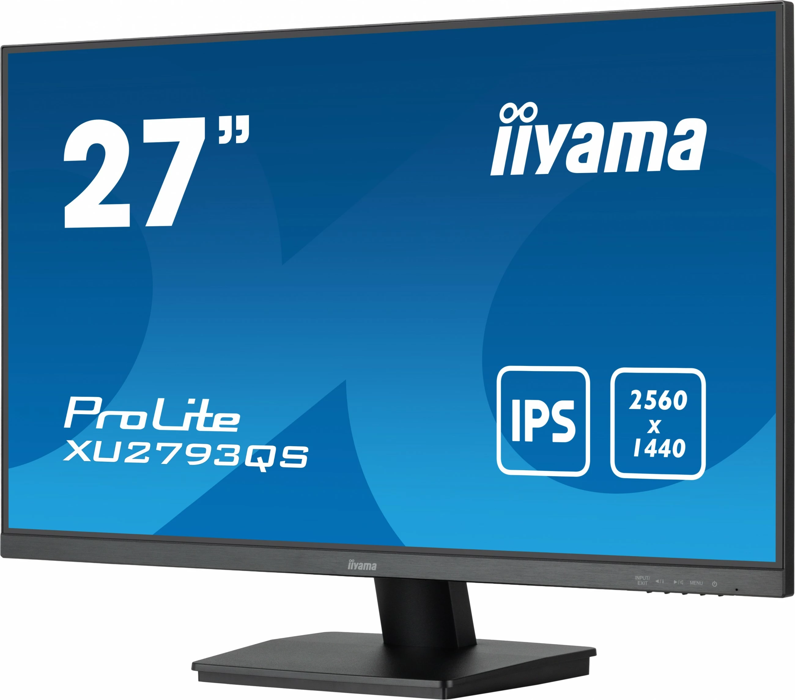 Monitor iiyama ProLite XU2793QS-B7, 27", 2560 x 1440, 4K Ultra HD, LED, E zezë